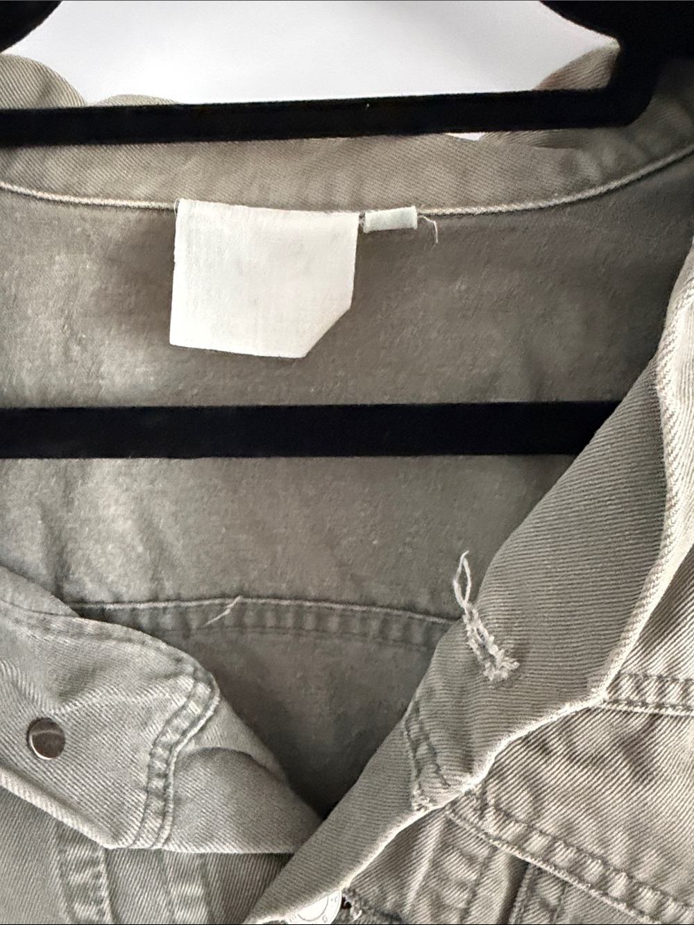 ESPIRIT Cropped boxy Olive Green Denim Jacket - Picture 2 of 9